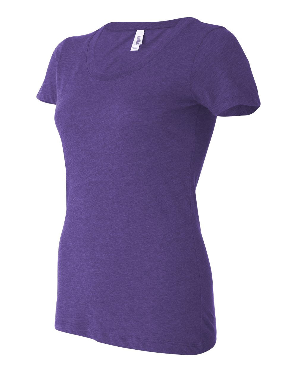 Purple Triblend Women's Triblend Tee - 8413