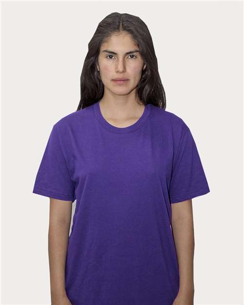 Purple USA-Made Fine Jersey T-Shirt - 20001
