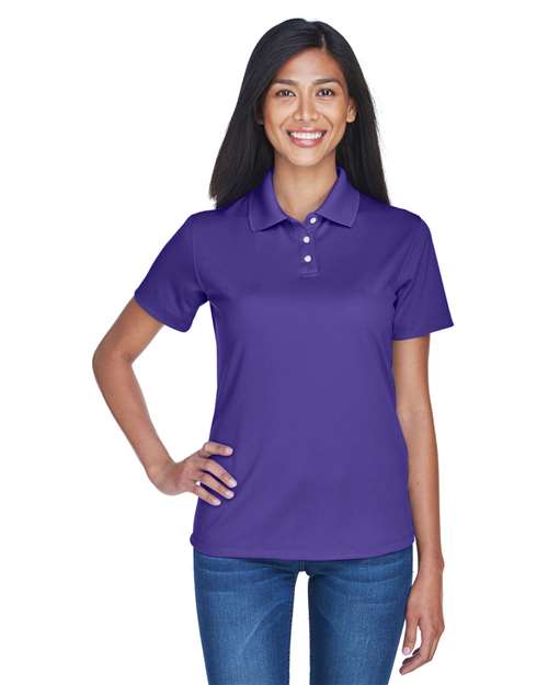 Purple Women's Cool & Dry Stain-Release Performance Polo - 8445L