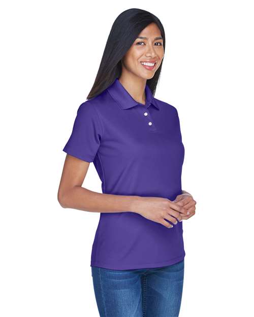 Purple Women's Cool & Dry Stain-Release Performance Polo - 8445L