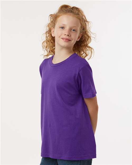 Purple Youth Fine Jersey T-Shirt - 235