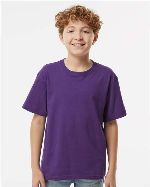 Purple Youth Gold Soft Touch T-Shirt - 4850