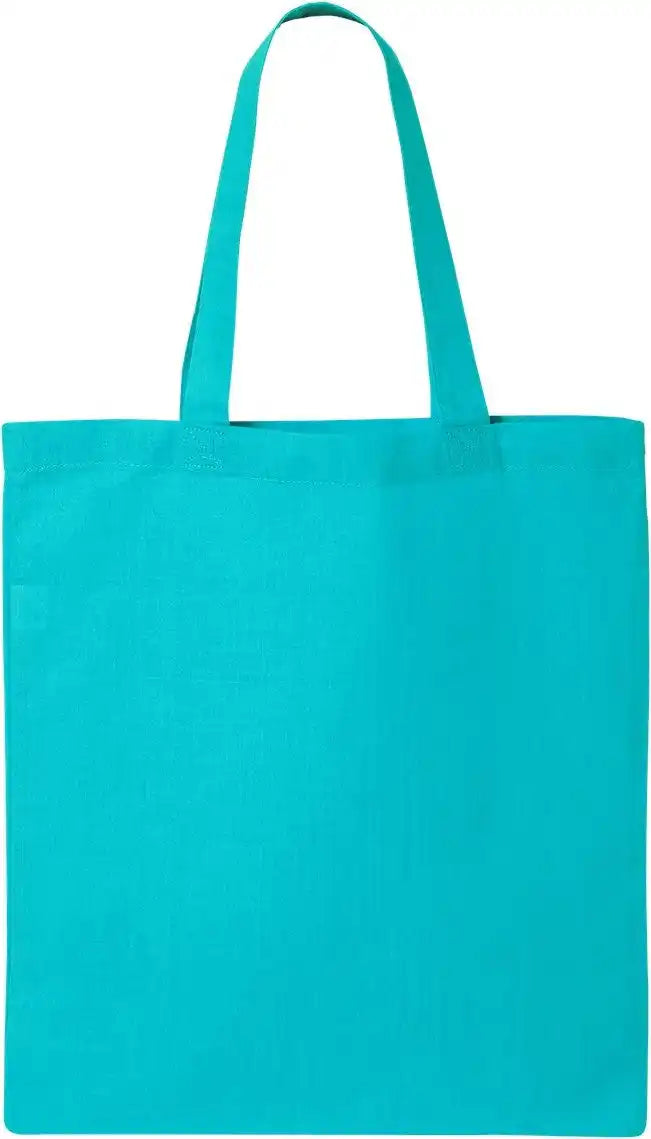 Q-tees Qtb Economical Tote - Turquoise - Osfa