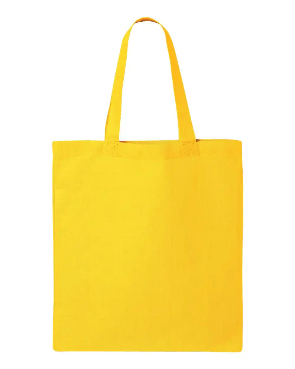 Q-tees Qtb Economical Tote - Yellow - Osfa