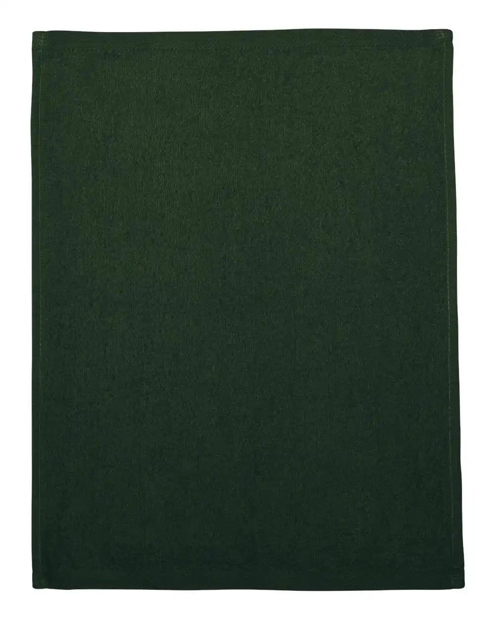 Q-tees T600q Hemmed Fingertip Towel - T600 - Forest - Osfa
