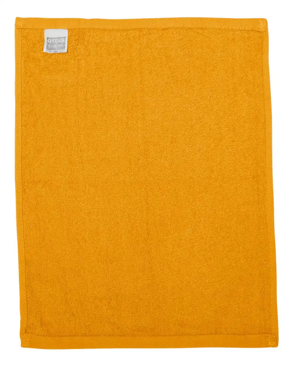 Q-tees T600q Hemmed Fingertip Towel - T600 - Gold - Osfa