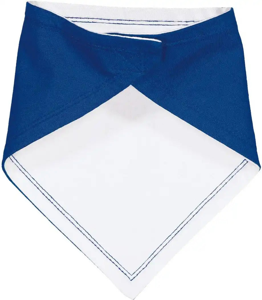 Rabbit Skins 1012l Premium Jersey Bandana Bib - 1012 - Royal White - Royal/ / Osfa