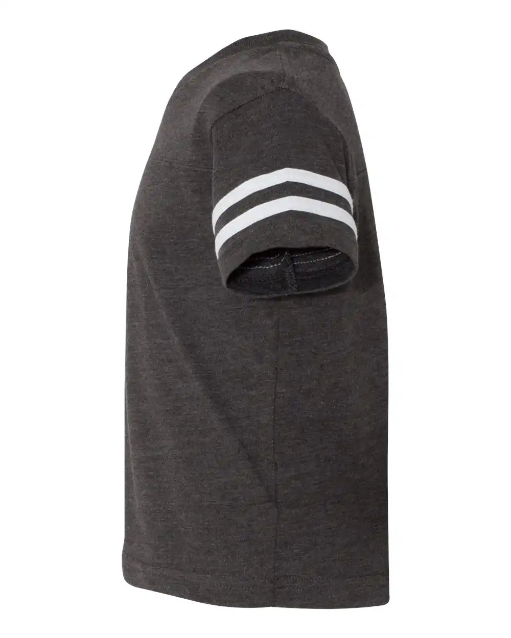 Rabbit Skins 3037 Toddler Football Fine Jersey Tee - Vintage Smoke White