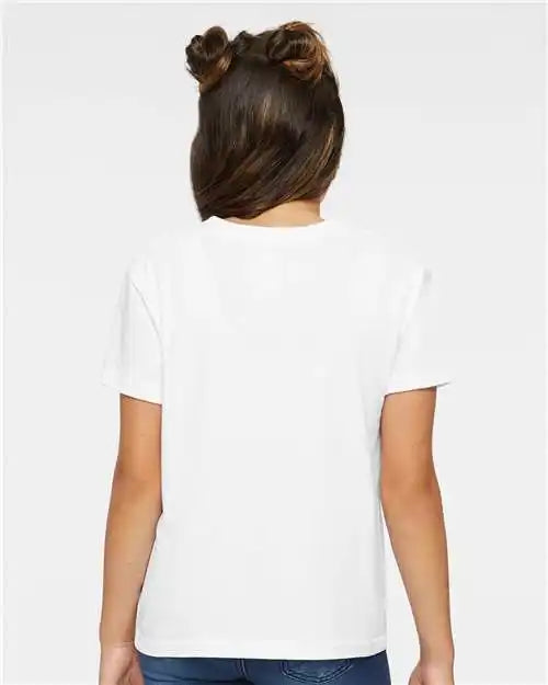 Rabbit Skins 3301j Juvy Youth Short Sleeve T-shirt - White