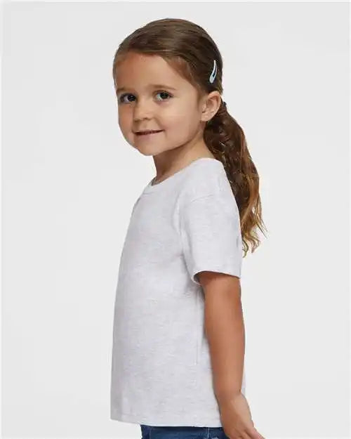 Rabbit Skins 3301t Toddler Cotton Jersey Tee - Ash