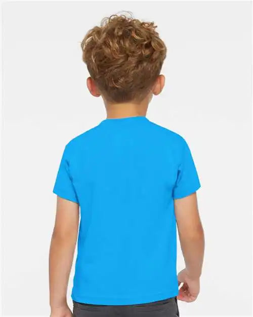 Rabbit Skins 3301t Toddler Cotton Jersey Tee - Turquoise