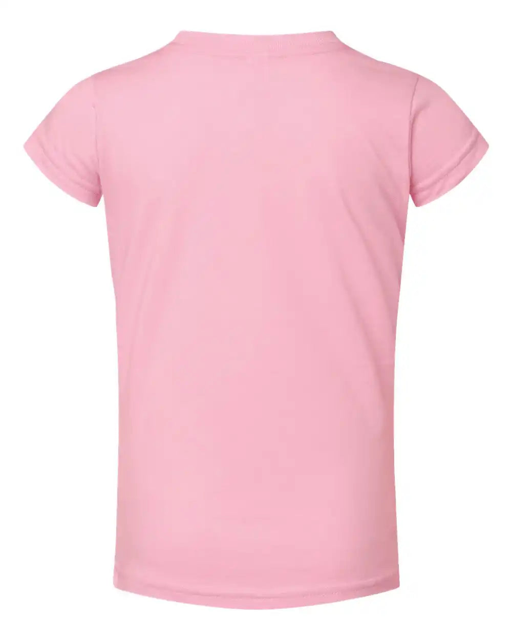 Rabbit Skins 3316 Toddler Girls Fine Jersey Tee - Pink