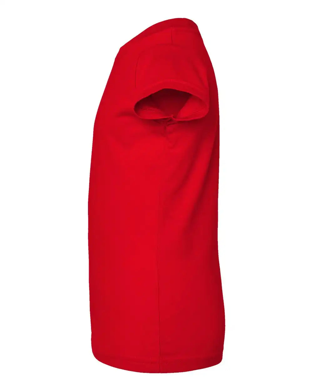 Rabbit Skins 3316 Toddler Girls Fine Jersey Tee - Red