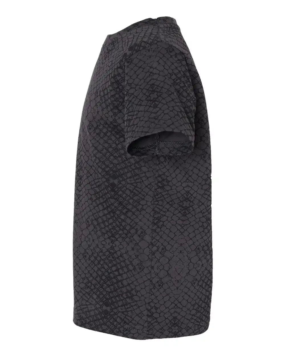 Rabbit Skins 3321 Toddler Fine Jersey Tee - Black Reptile