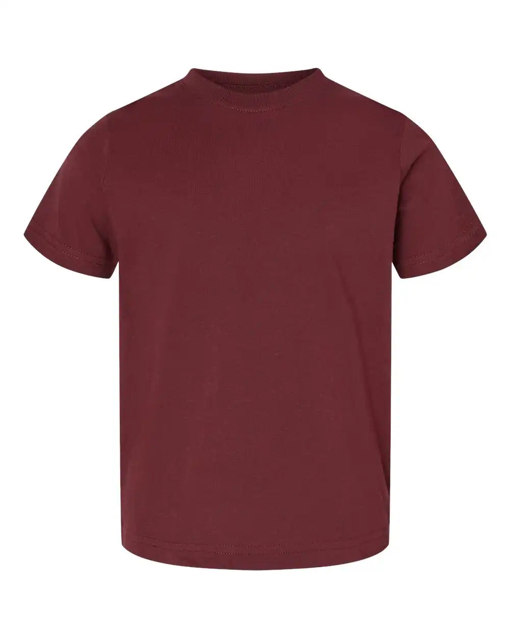 Rabbit Skins 3321 Toddler Fine Jersey Tee - Maroon - 2t