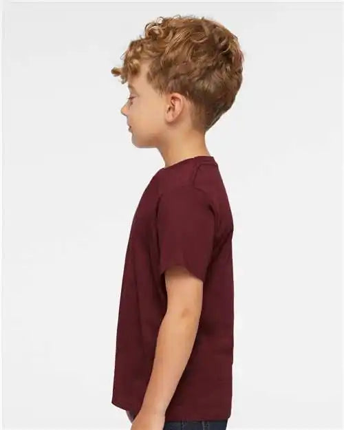 Rabbit Skins 3321 Toddler Fine Jersey Tee - Maroon