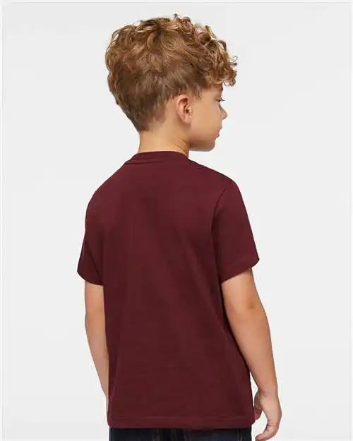 Rabbit Skins 3321 Toddler Fine Jersey Tee - Maroon