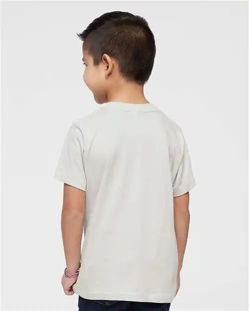 Rabbit Skins 3321 Toddler Fine Jersey Tee - Silver