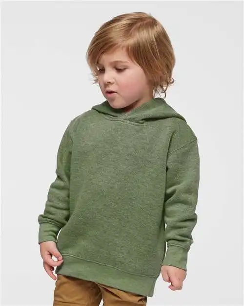 Rabbit Skins 3326 Toddler Pullover Fleece Hoodie - Bamboo Blackout