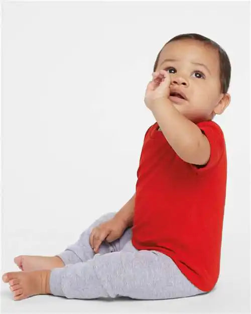 Rabbit Skins 3401 Infant Cotton Jersey Tee - Red
