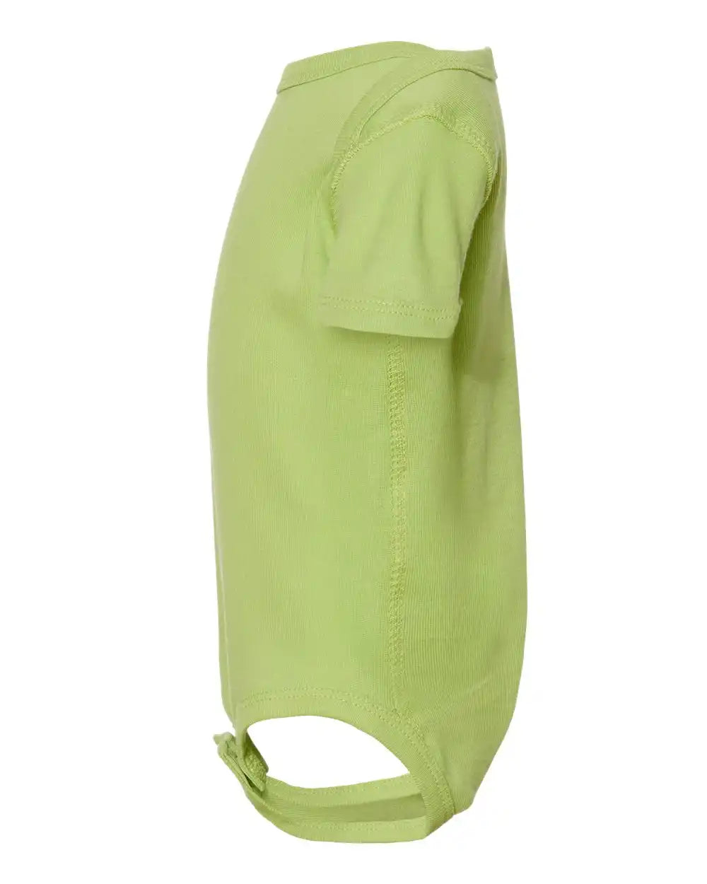 Rabbit Skins 4400 Infant Baby Rib Bodysuit - Key Lime