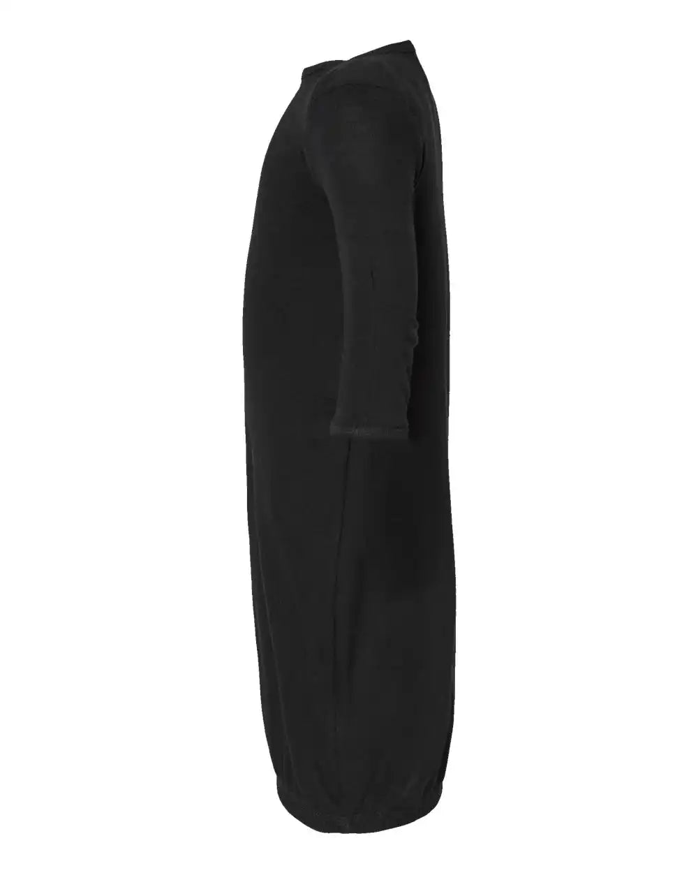 Rabbit Skins 4406 Infant Baby Rib Layette - Black - Nb