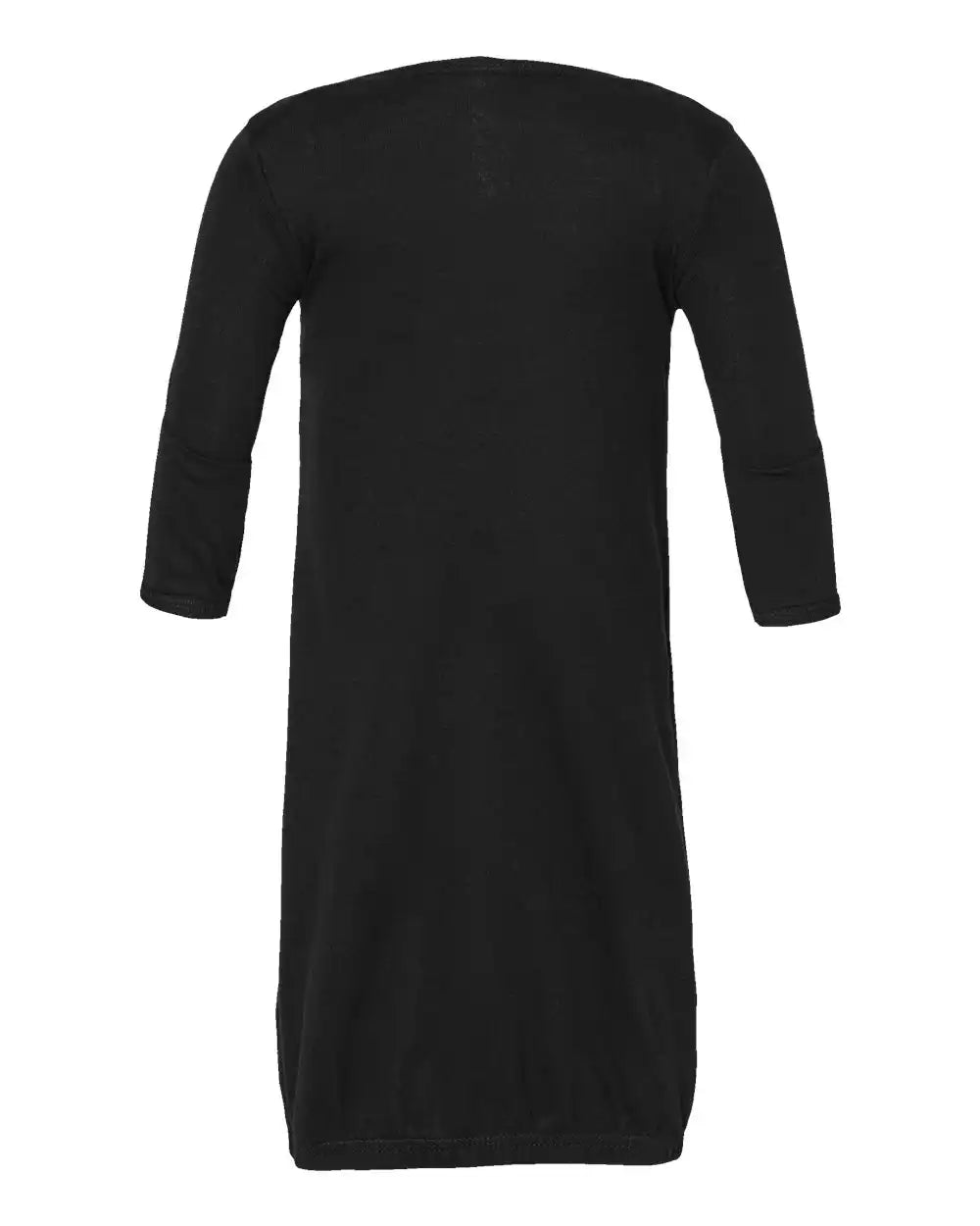 Rabbit Skins 4406 Infant Baby Rib Layette - Black - Nb