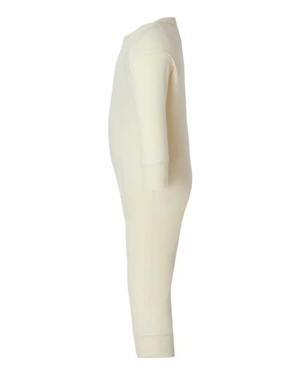 Rabbit Skins 4412 Infant Long Legged Baby Rib Bodysuit - Natural