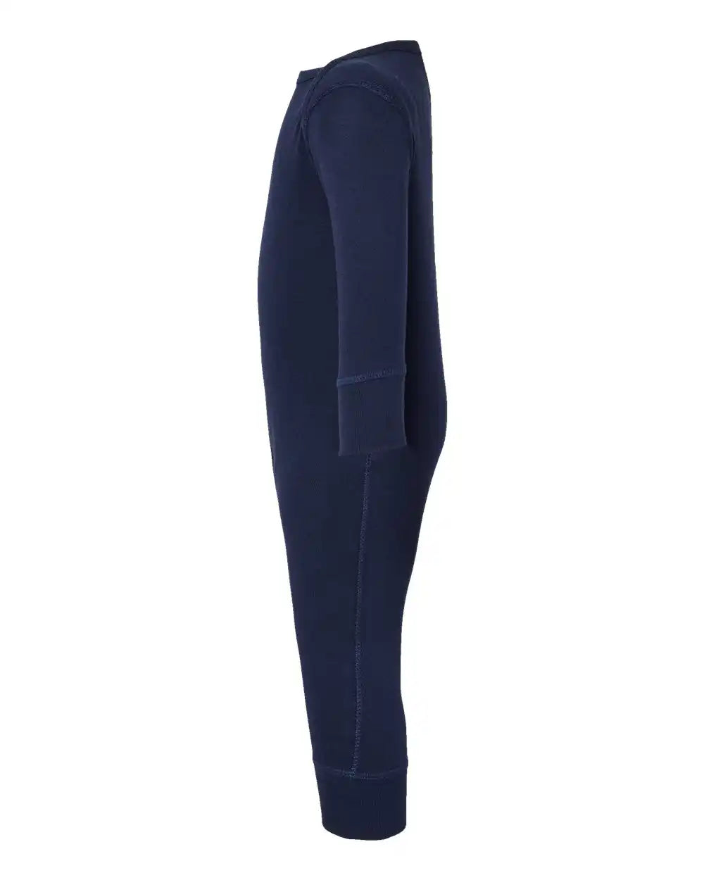 Rabbit Skins 4412 Infant Long Legged Baby Rib Bodysuit - Navy