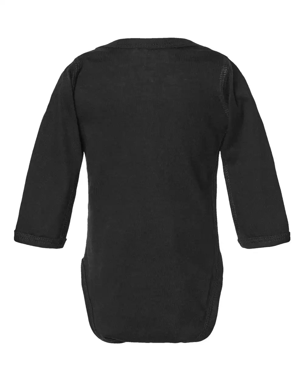 Rabbit Skins 4421l Infant Fine Jersey Long Sleeve Bodysuit - 4421 - Black