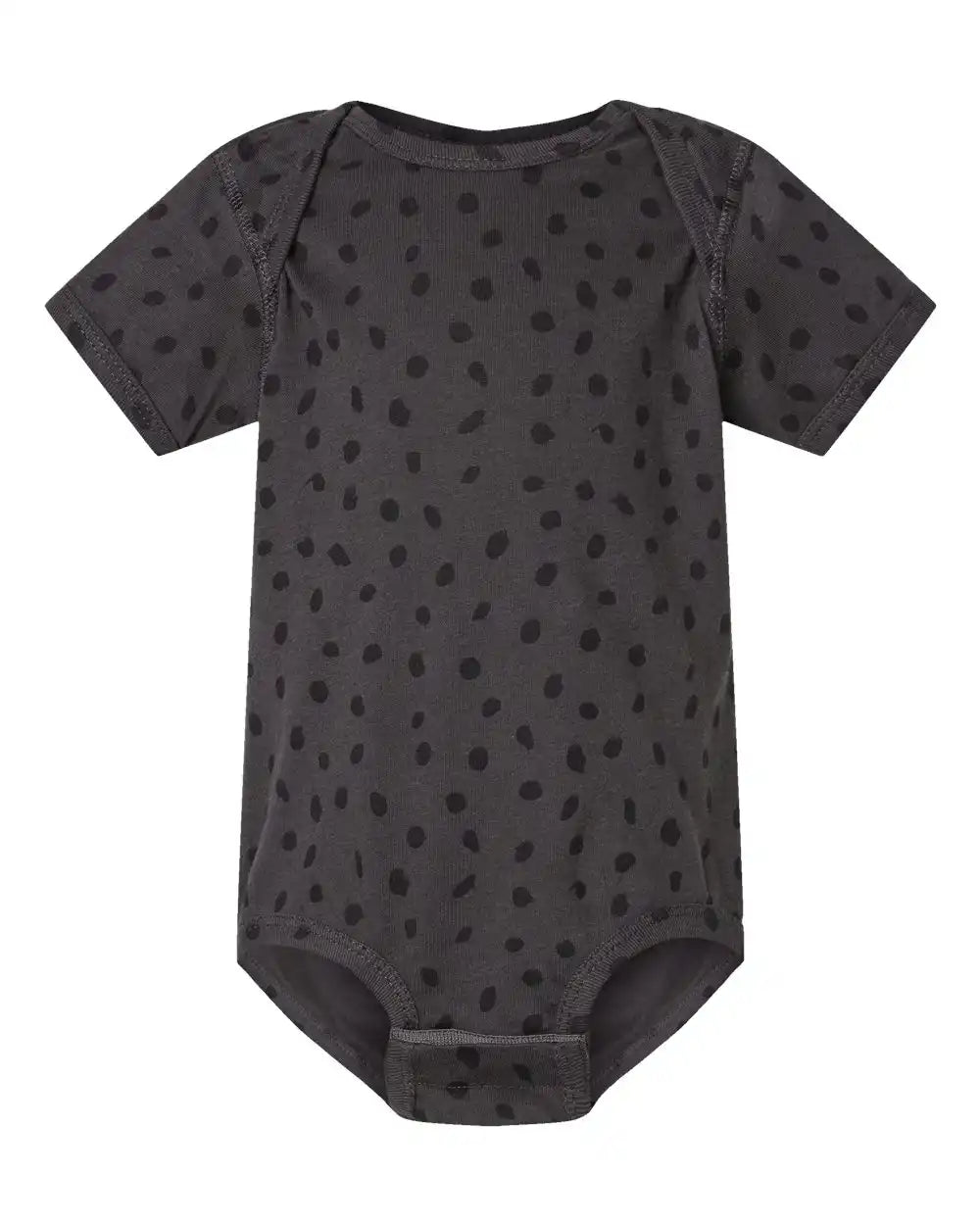 Rabbit Skins 4424 Infant Fine Jersey Bodysuit - Slate Spot - Nb