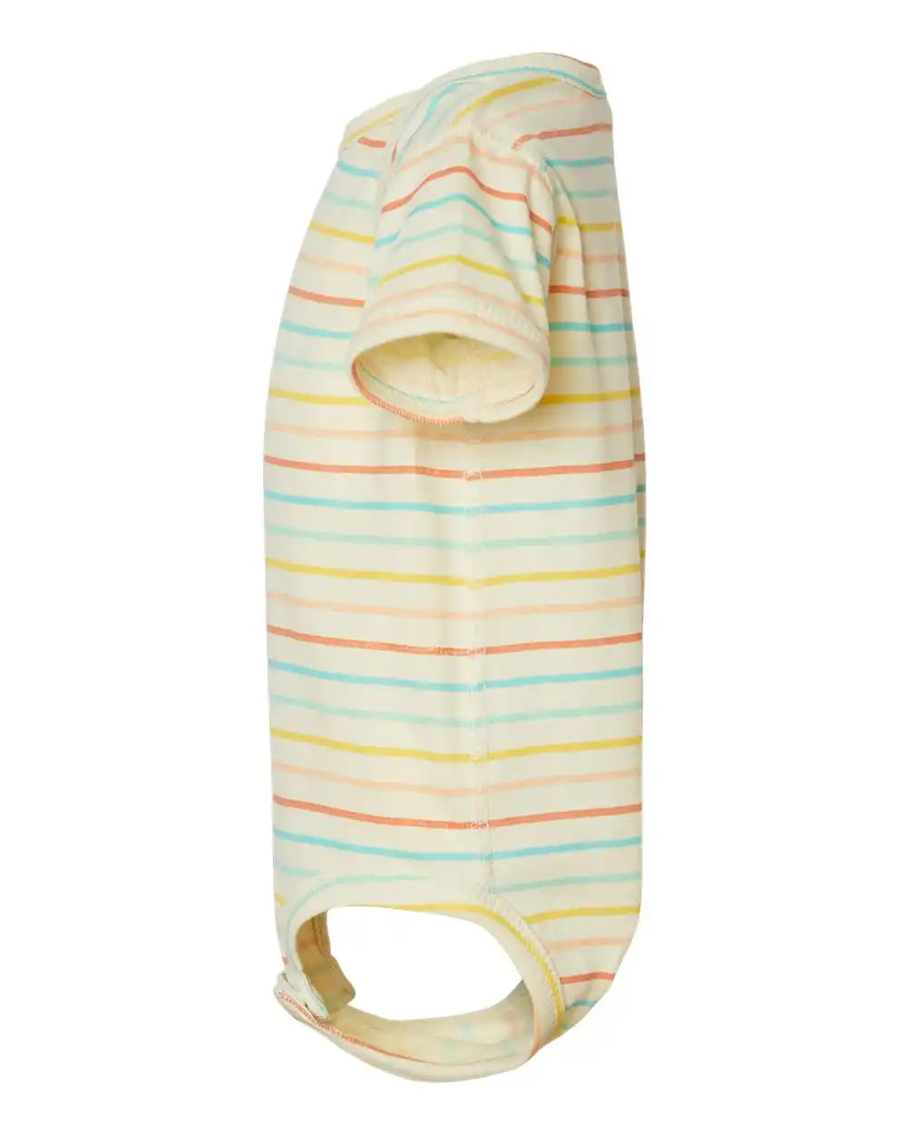 Rabbit Skins 4424 Infant Fine Jersey Bodysuit - Sunkissed Stripe