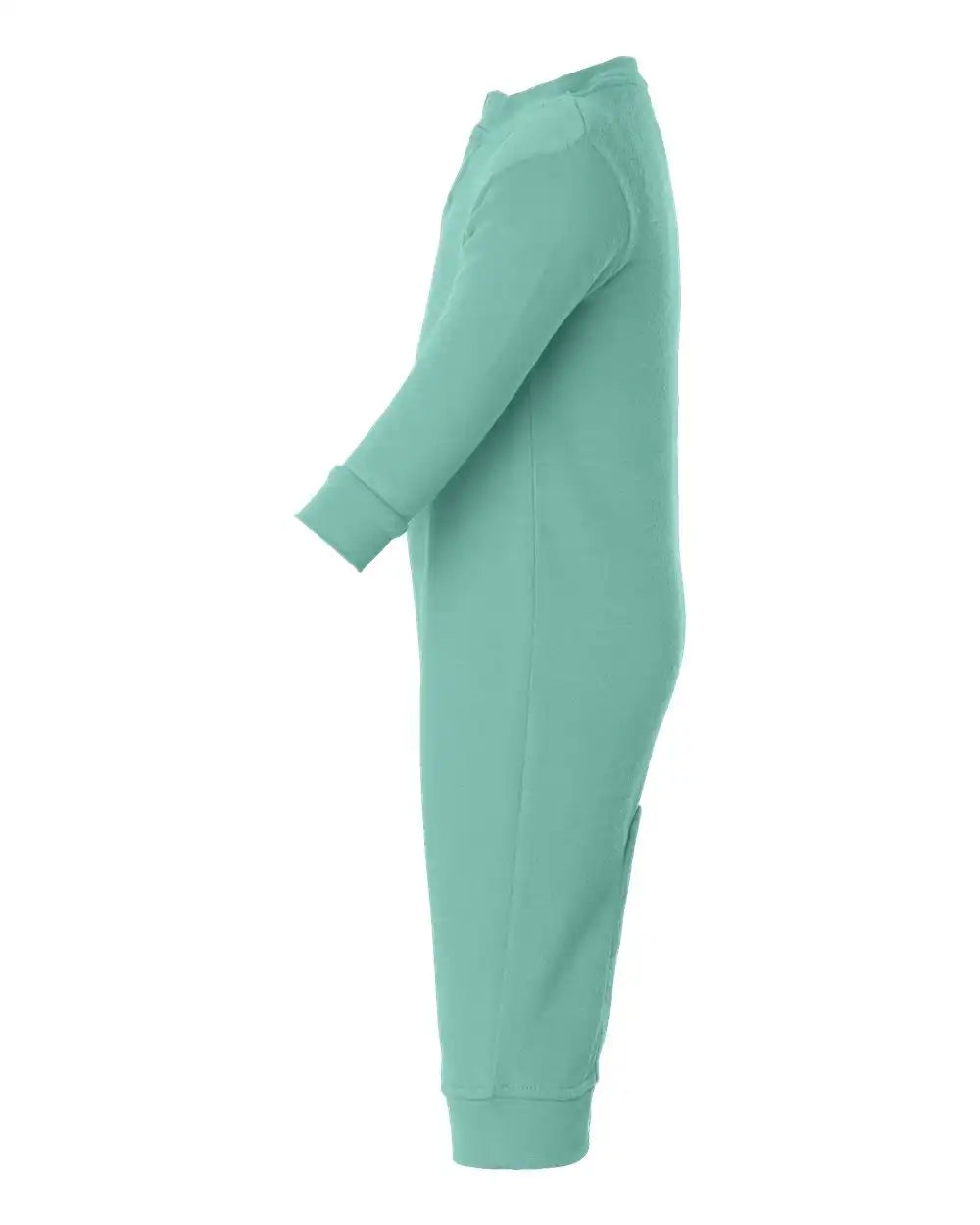 Rabbit Skins 4447 Infant Fleece One-piece - Saltwater