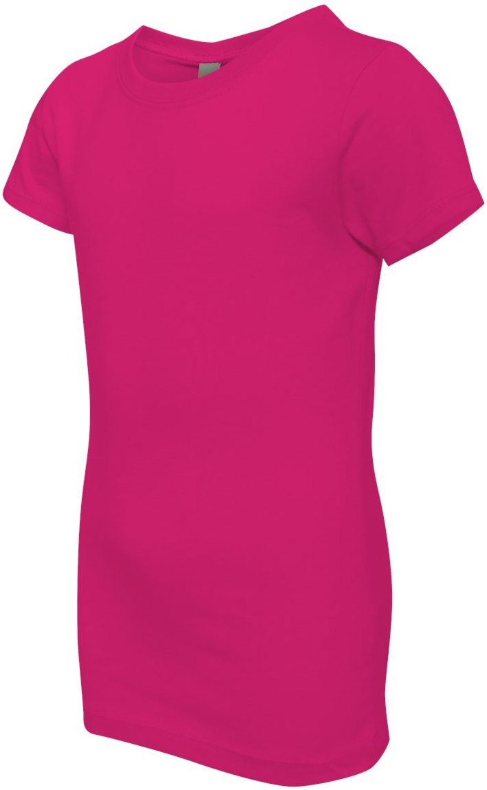 Raspberry Girls’ Cotton Princess T-Shirt - 3710