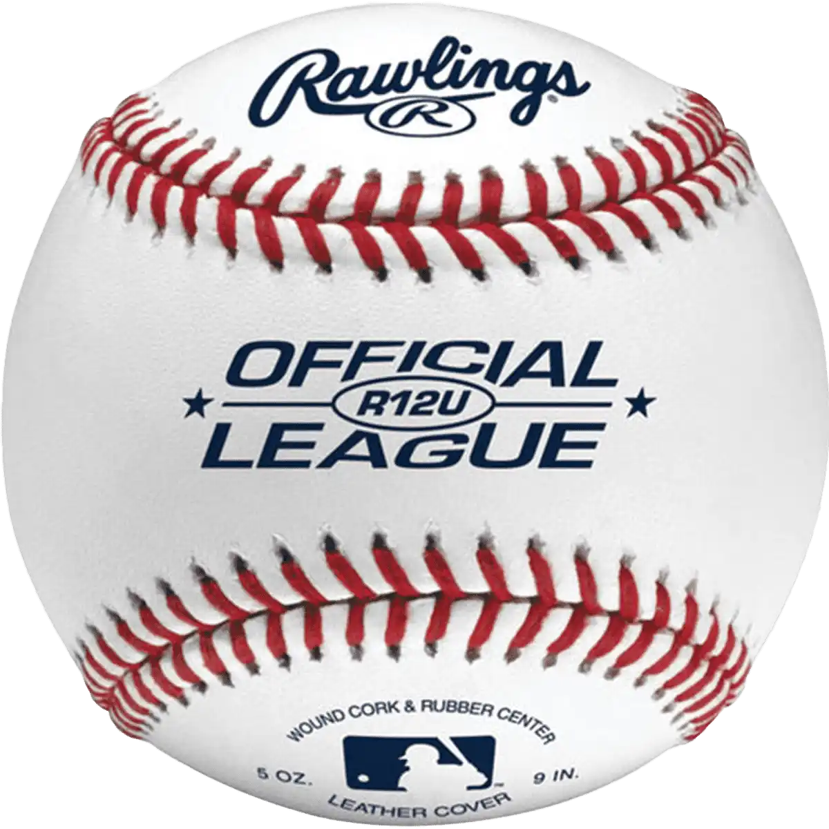 Rawlings 12u League Play Baseballs 2-ball Pack - White