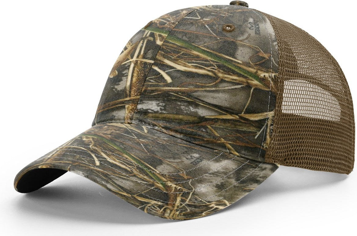 Realtree Max-7/Buck Garment Washed Printed Trucker