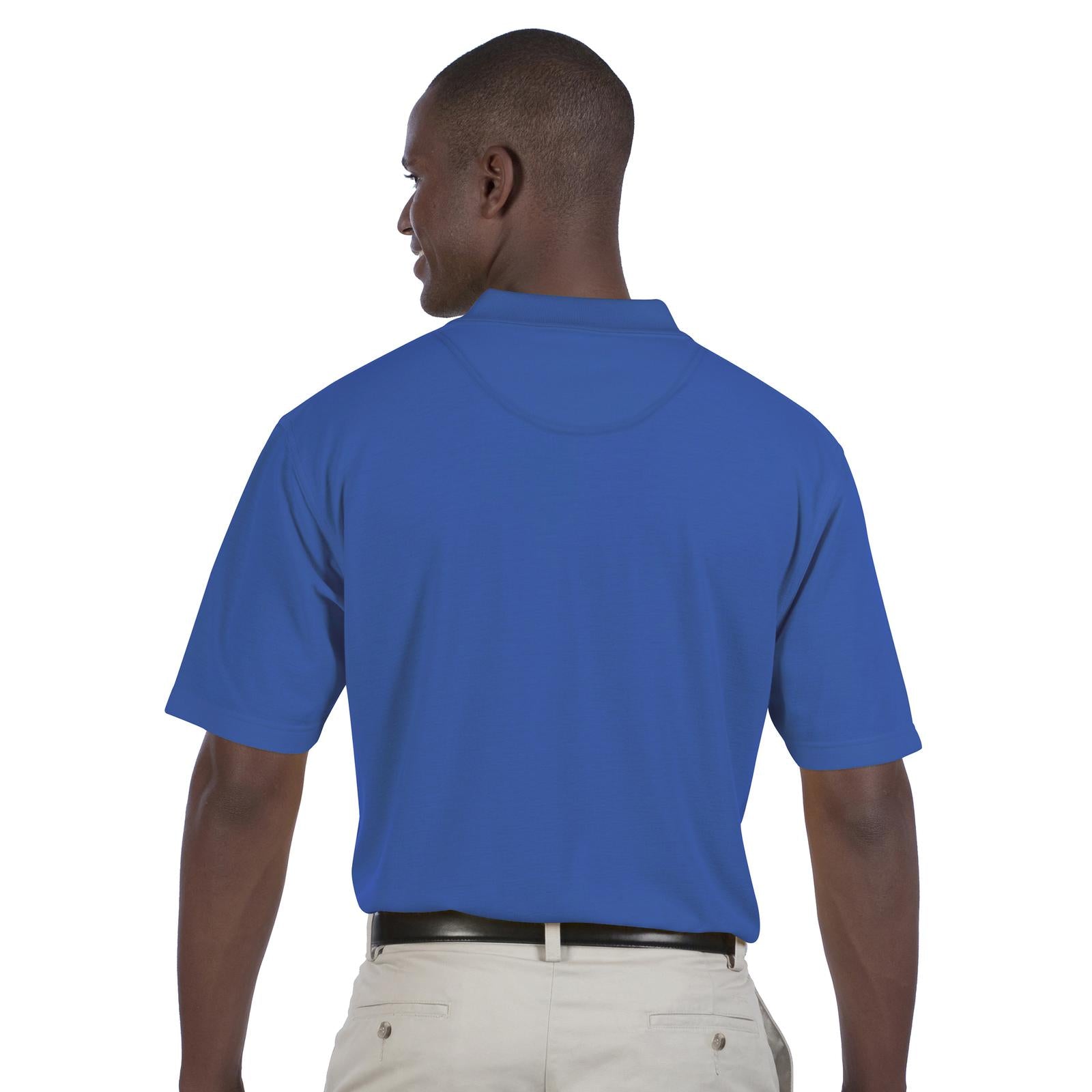 Front View of 001 - Royal OTTO Men's Comfortable Sport Shirt