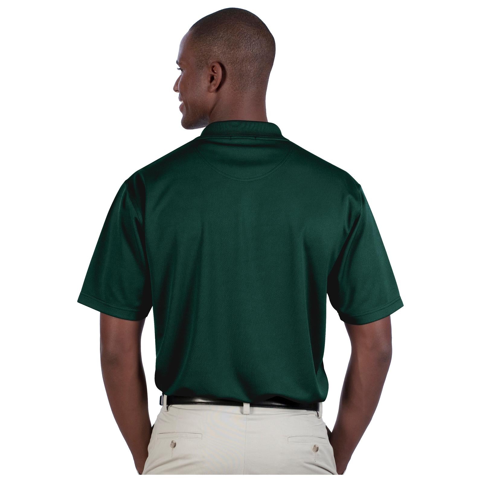 Front View of 017 - Dk. Green OTTO Men's Performance Sport Shirt