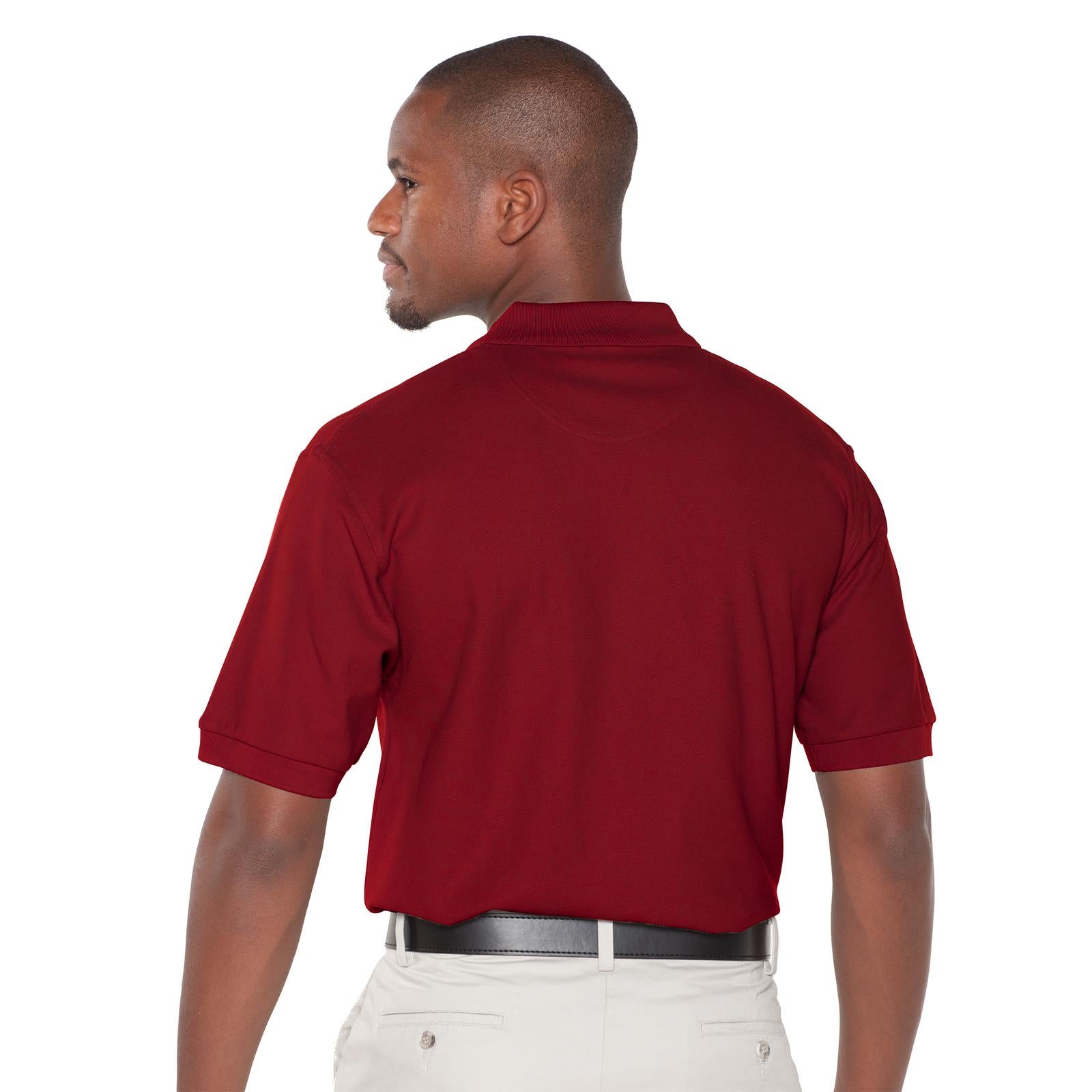 Front View of 019 - Burg. Marn OTTO Men's Premium Sport Shirt