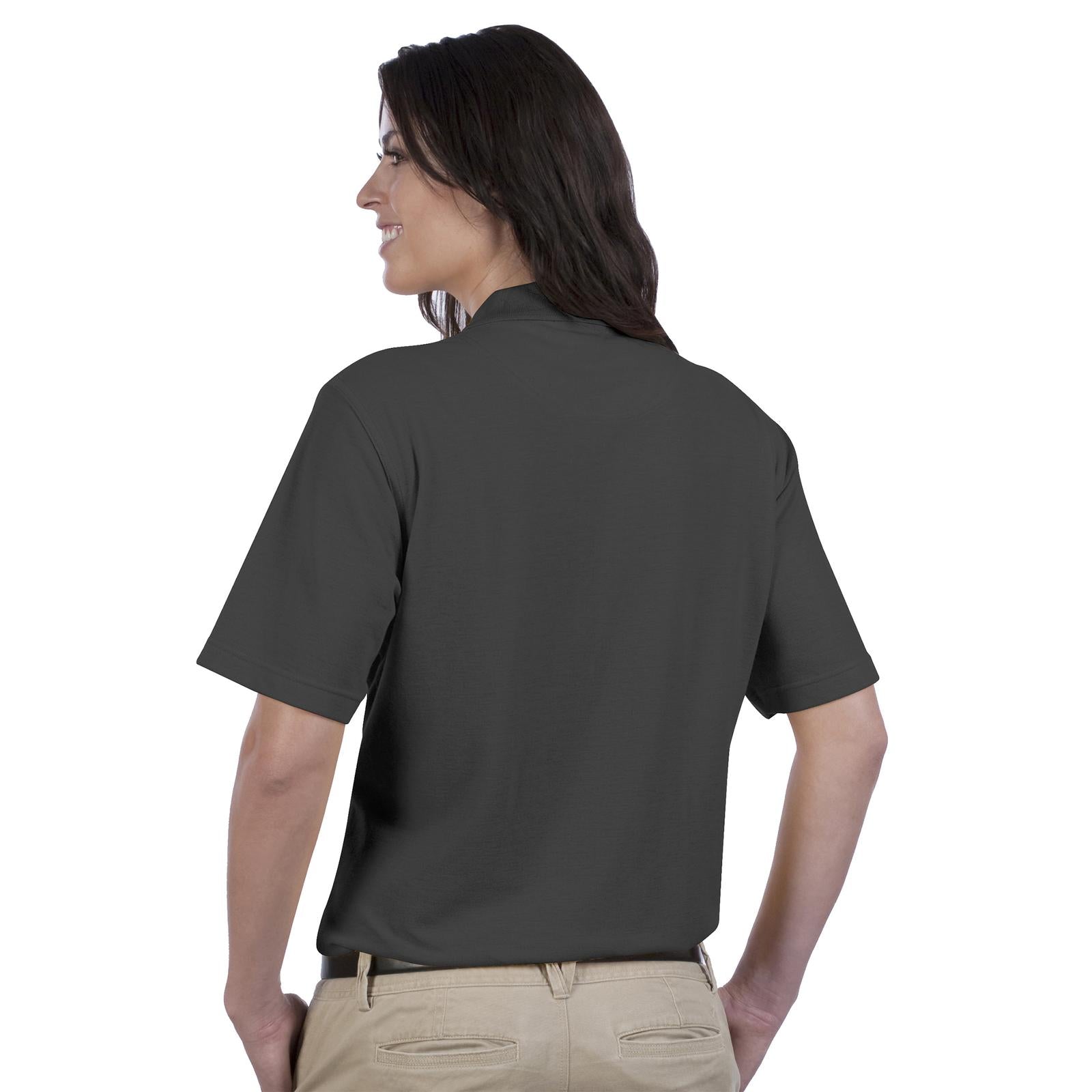 Front View of 025 - Char. Gray OTTO Ladies' Comfortable Sport Shirt