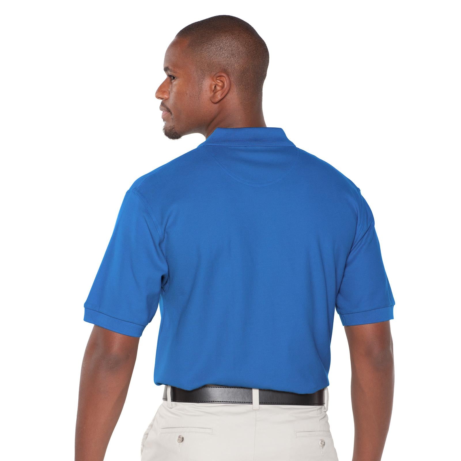 Front View of 073 - Lt. Royal OTTO Men's Premium Sport Shirt