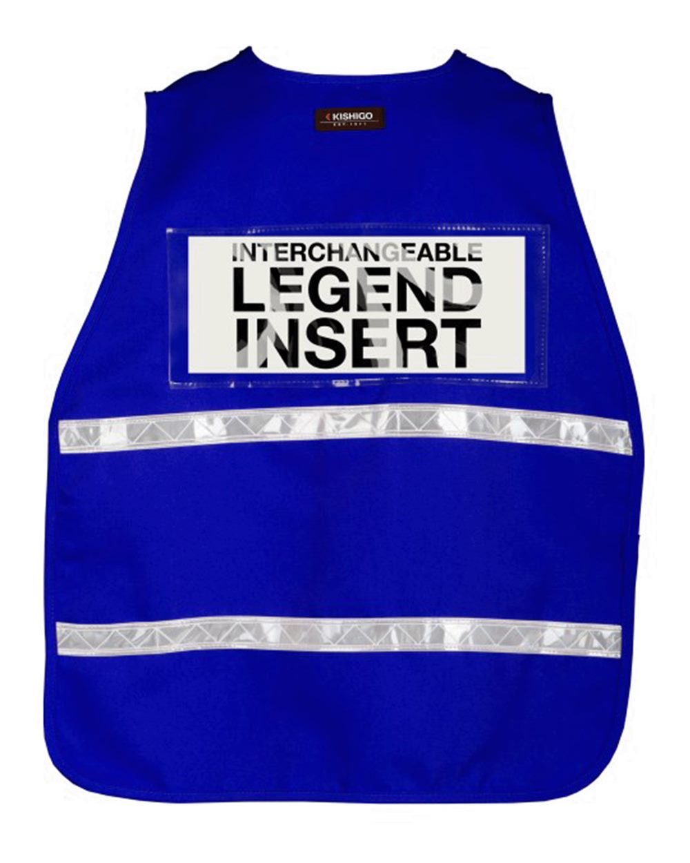 Rear View of 3704i Royal 3700 Series Incident Command Vest - 3700