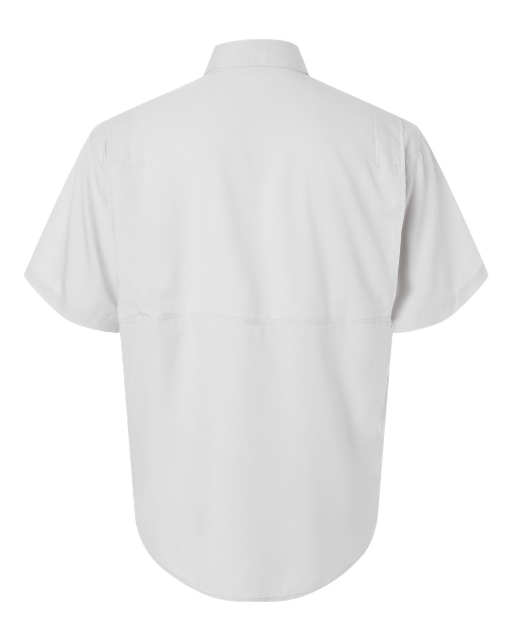 Front View of Aluminum Hatteras Performance Short Sleeve Fishing Shirt - 700