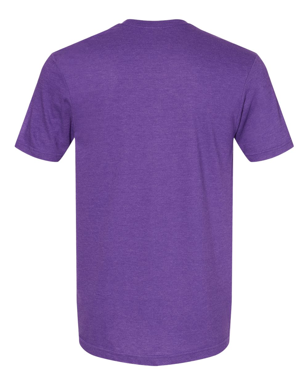 Rear View of Amethyst Softstyle® CVC T-Shirt - 64000CVC