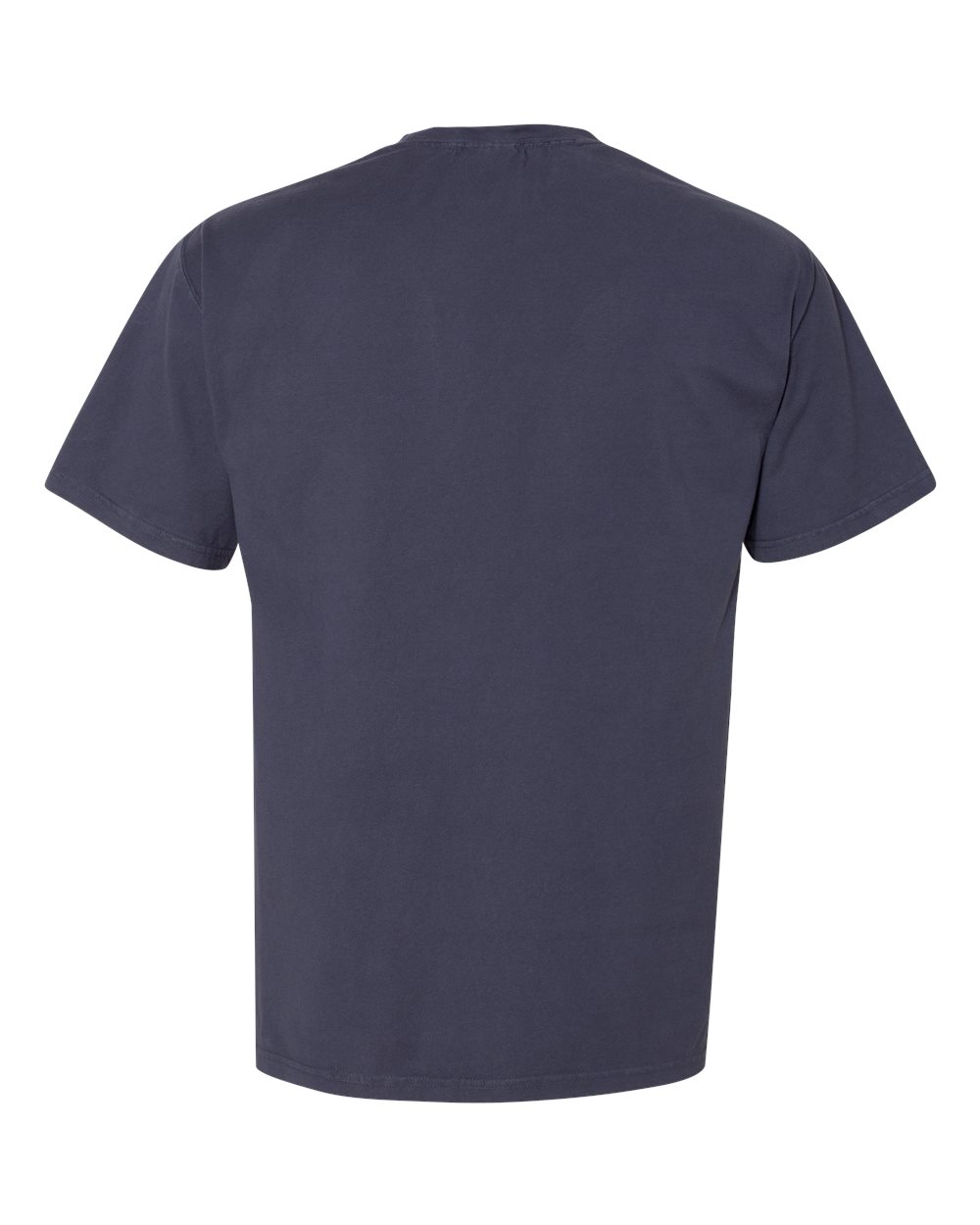 Rear View of Anchor Slate Garment-Dyed T-Shirt - GDH100