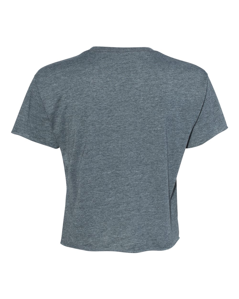 Rear View of Antique Denim Women's Festival Crop Top - 5080