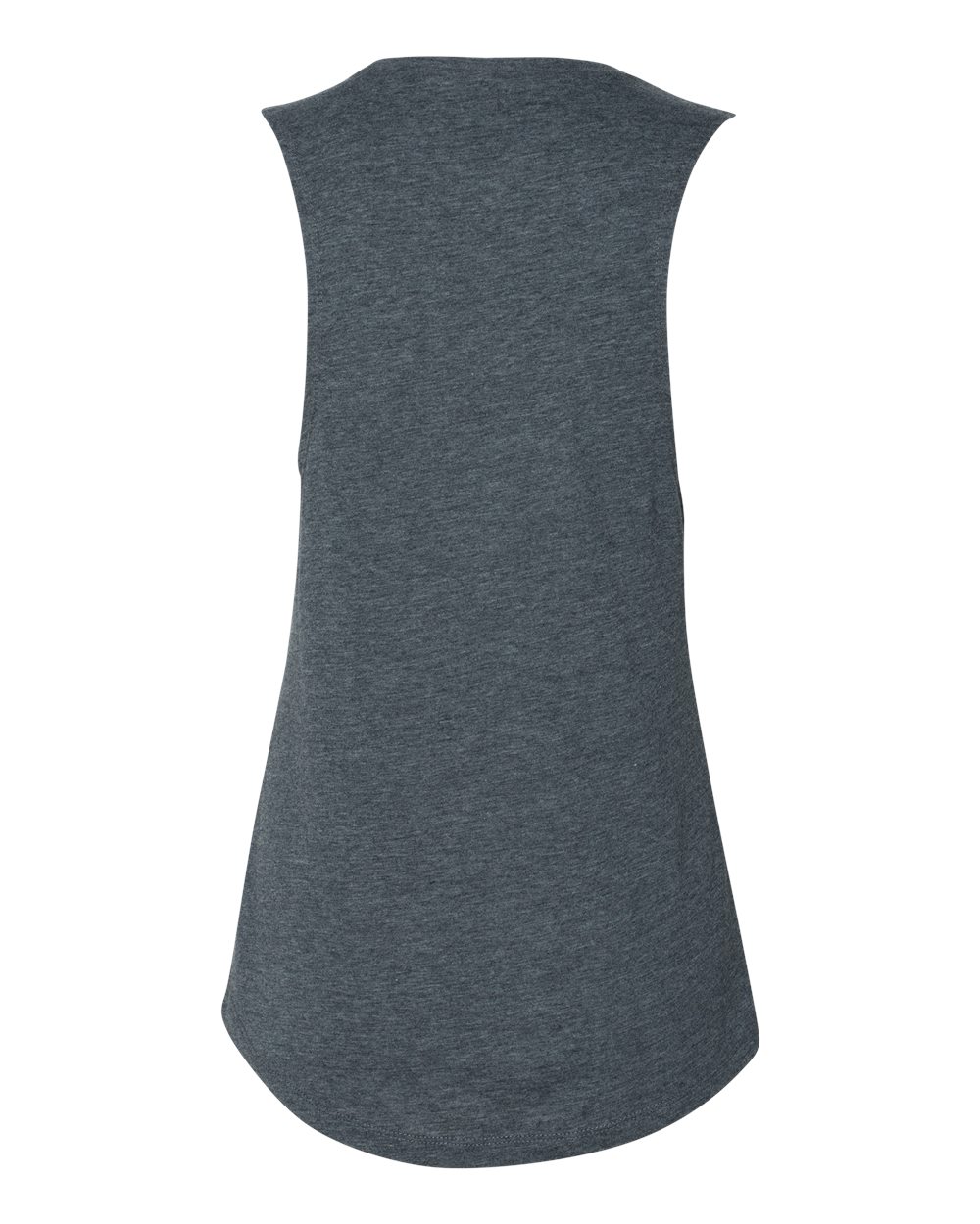 Rear View of Antique Denim Women’s Festival Muscle Tank - 5013