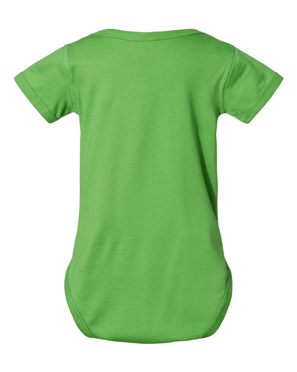 Rear View of Apple Infant Fine Jersey Bodysuit - 4424