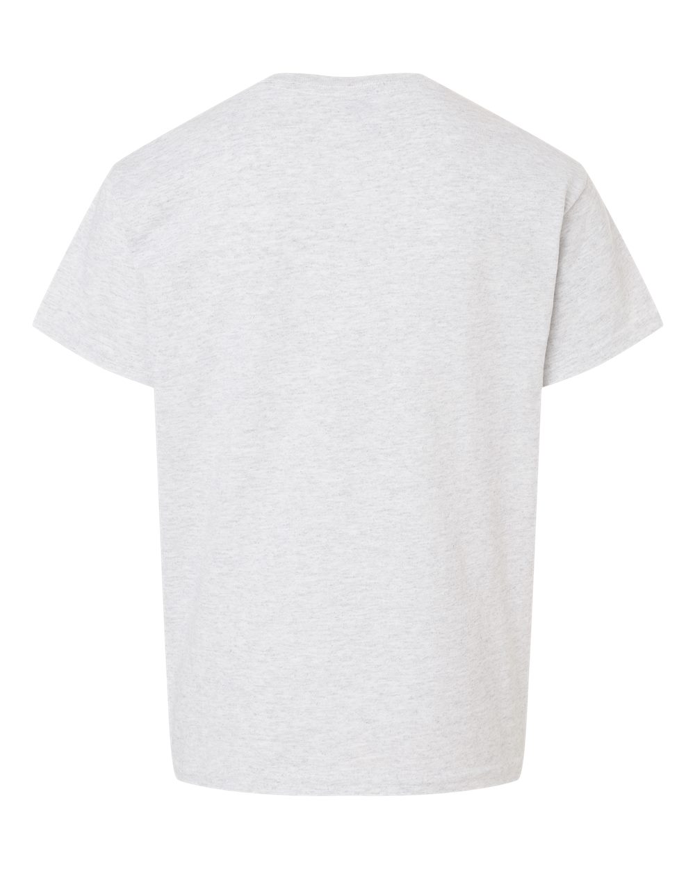 Rear View of Ash DryBlend® Youth T-Shirt - 8000B