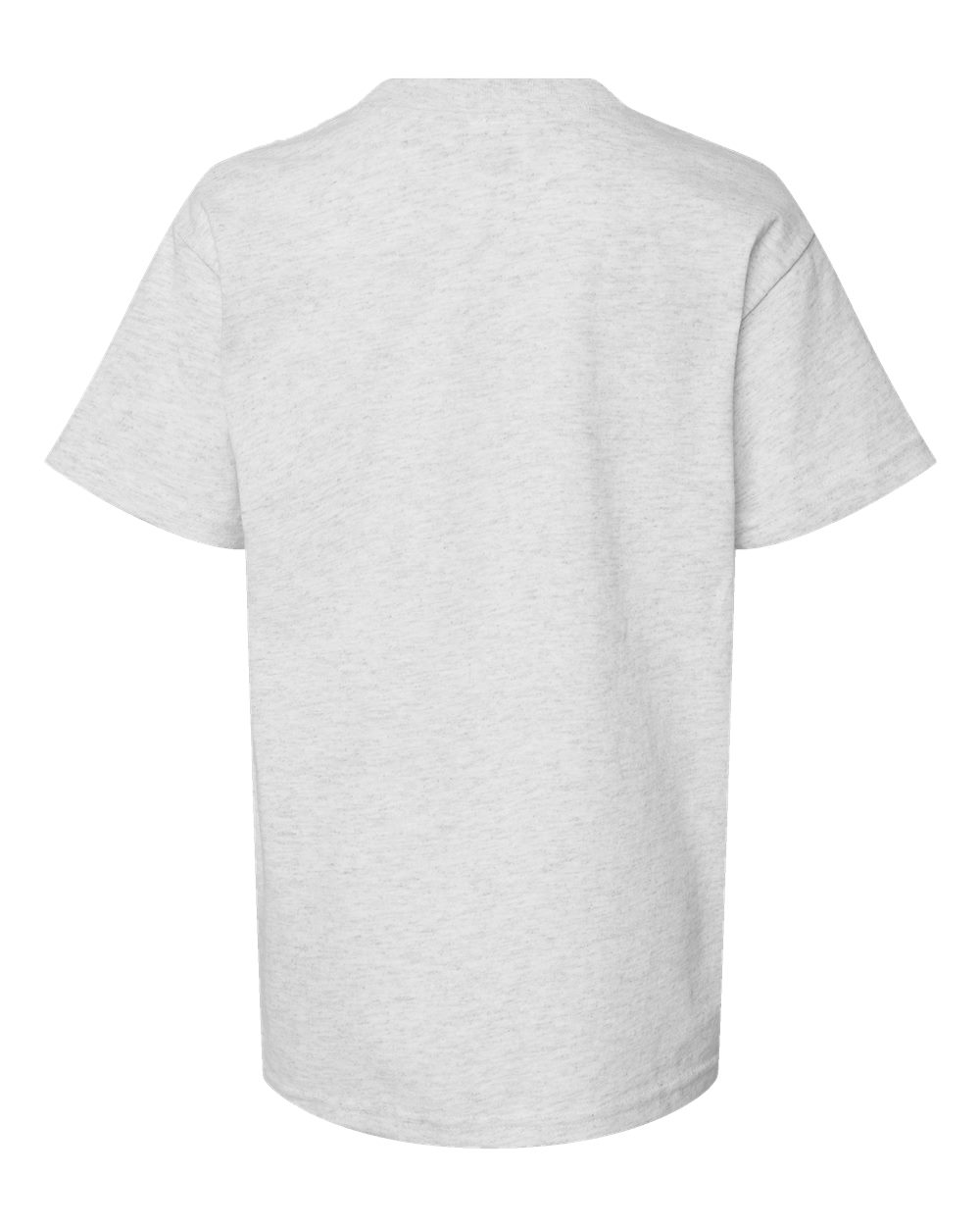 Front View of Ash Essential-T Youth T-Shirt - 5480